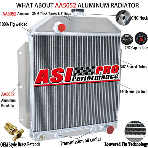 4row radiator fit 51 - radiator,