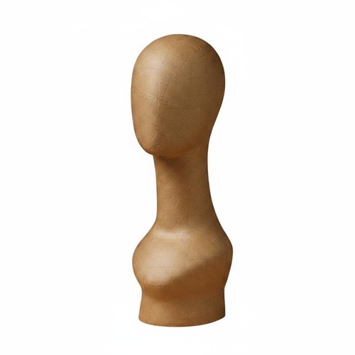Mannequin tête kraft - tête,