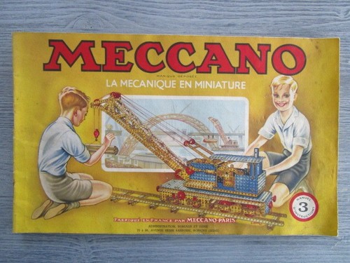 Meccano manuel instructions - manuel, d'instructions
