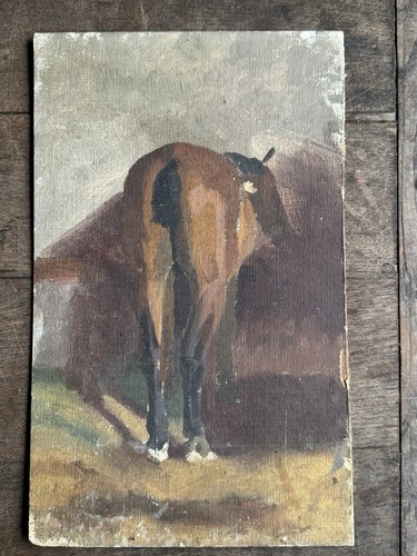 étude cheval peinture - Étude,