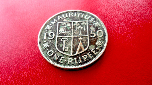 Roupie île maurice 1950 - maurice,
