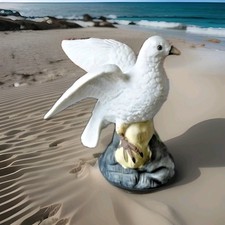figurine oiseau mouette en