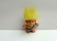 JOUET VINTAGE TROLL DOLL FIGURINE 1980'S PLASTIQUE FIGURE