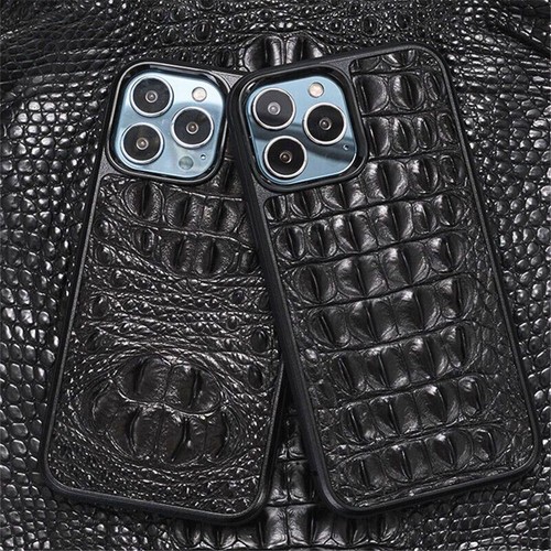 Genuine crocodile leather - crocodile, case