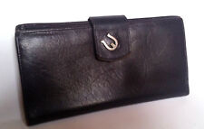 Ancien porte monnaie portefeuille en cuir  Vintage wallet purse leather