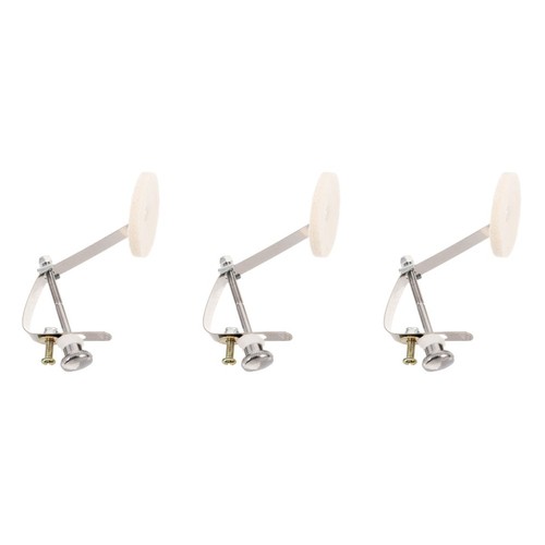 Silver metal drum - silver, dampeners