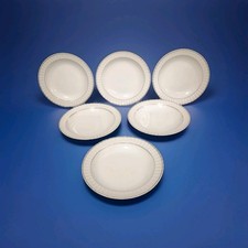 6 Assiettes Creuses Porcelaine
