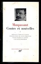 Pléiade. MAUPASSANT. Contes et nouvelles I. NRF 1980. Neuf avec étui et rhodoïd