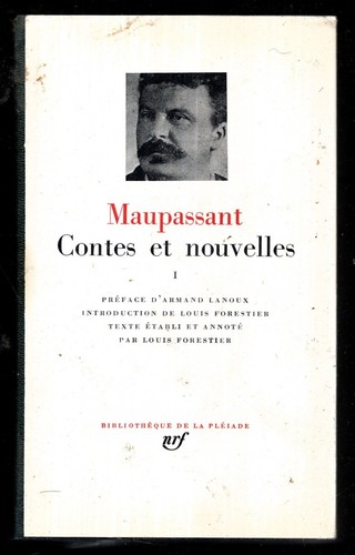 Pléiade maupassant contes - pléiade., maupassant.