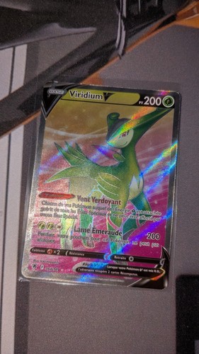 Carte pokémon viridium - carte,
