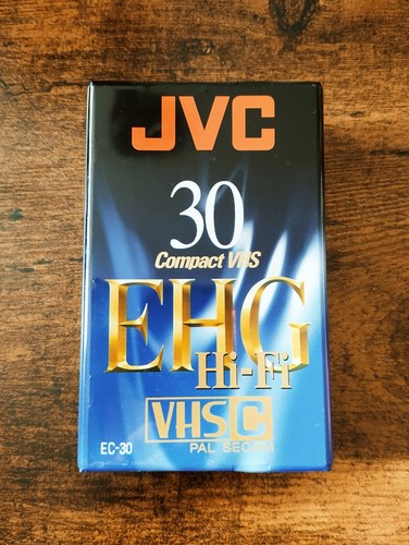 Jvc cassette vhs minutes - vhs-c,