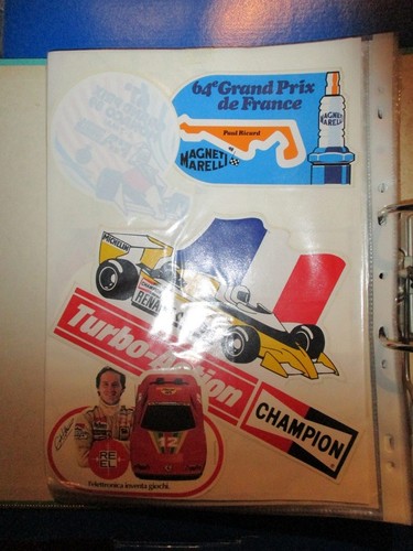 Lot autocollants sport auto - 4,