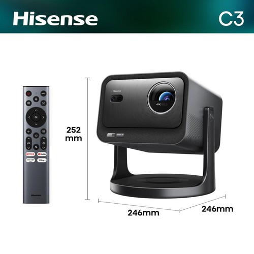 Hisense projecteur laser 4k - laser,