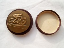 médaille en bronze course Moto 1953 Coupe de Paris coeuilly F.Fraisse H.Dubois 