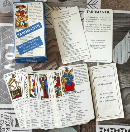 Jeu cartes divinatoire - jeu, de