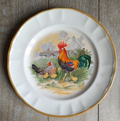 Assiette céramique - assiette, en
