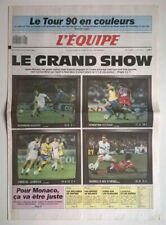 L'EQUIPE N°13.514 du 18/10/1989 - Le grand show (Cpes d'Europe) / Essai 605 SRi