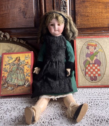 Ancienne poupee tete - ancienne,