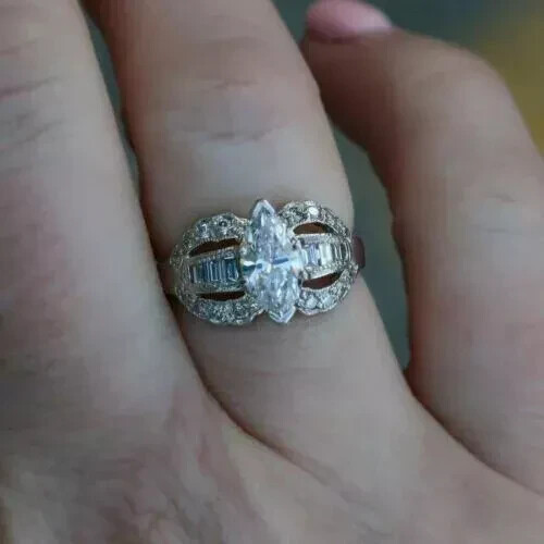 Bague mariage style art - mariage,