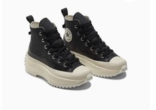 Converse Run Star Hike 'NoirGris' UNISEXE Baskets Hautes Tg 41