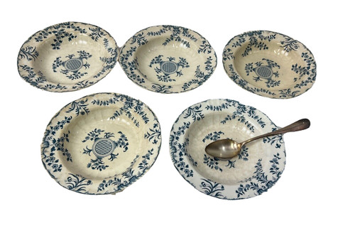 Assiettes creuses minton - 5,