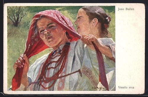 Tchèque attache foulard - un,
