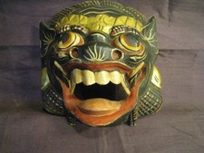 MASQUE Mythologique en Bois