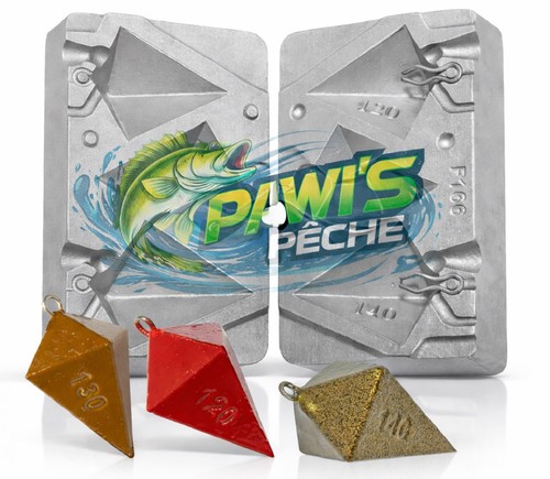 Moule plomb pyramide - a,