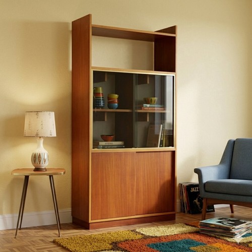 Meuble vintage plaqué - plaqué, en