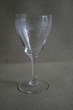 Verre ancien en cristal