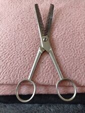 Ciseaux à effiler professionnels vintage – acier inox – marque EIT – coiffure/ba