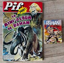 PIF GADGET N° 378 " MINI ALBUM DE DE RAHAN " CHERET RARE TTBE++ ETAT COLLECTION