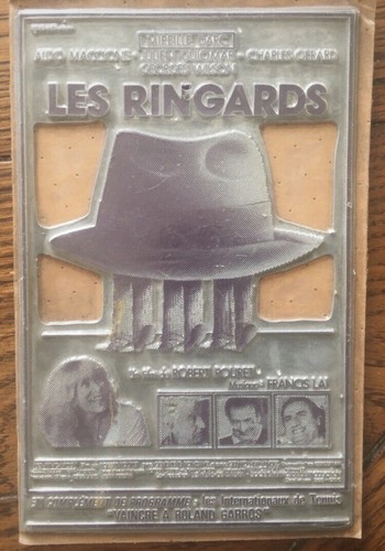 Plaque imprimerie cinéma les - plaque,