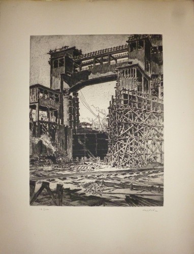 Gobo georges gravure originale - gobo,