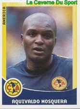 005 AQUIVALDO MOSQUERA COLOMBIA CF.AMERICA PRIMERA DIVISION APERTURA 2010 PANINI