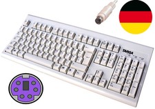 Neuf Ps/2 PS2 Clavier Allemand Pour Ms-dos Windows 95 98 2000 XP 7 10 M301