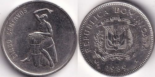 Centavos 1989 republique - 5,