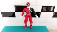 Figurine poupée mannequin Power Rangers sonore bandai 2002 red SPD S.P.D ranger