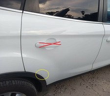 porte arrière droit FORD KUGA CBV TITANIUM 2008 471938