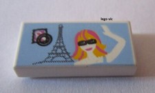Lego 3069bpb0041 Tile Tour Eiffel du Belville 5942 Pop Studio MOC