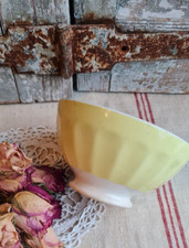 ANCIEN BOL DE GRAND MERE DIGOIN SARREGUEMINES JAUNE