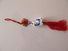 Charm à suspendre porcelaine