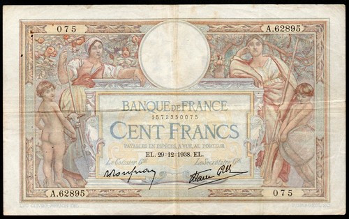 100 francs luc olivier - francs,