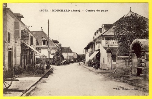 Cpa village de mouchard - -,