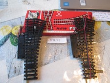 N° 1578/25 une paire aiguillage droite  électrique jouef +boite réf 4185 neuf