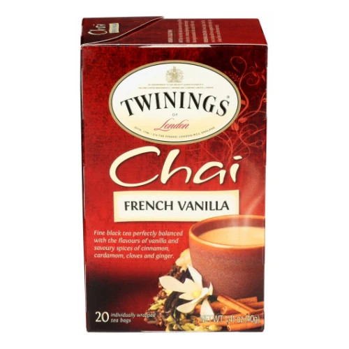 Français vanille chai thé - vanille,