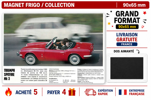 Magnet frigo triumph - frigo, spitfire
