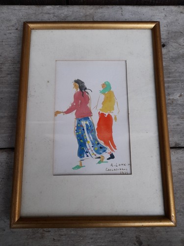 Aquarelle rostilas loukine - aquarelle,