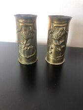 Paire D’obus Sculpté