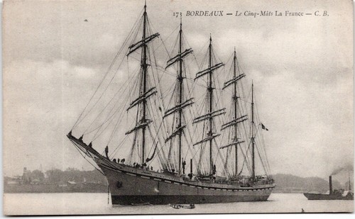 Carte postale bateau voilier - carte, /